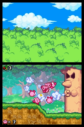 Kirby Mass Attack Screenshots