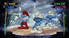 Smurfs Dance Party Screenshot from Shacknews