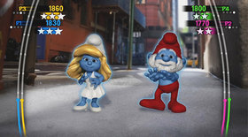 Smurfs Dance Party Screenshot from Shacknews