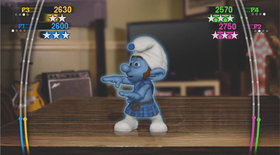 Smurfs Dance Party Screenshot from Shacknews
