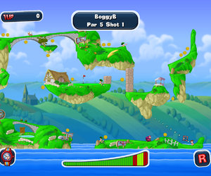 Worms Crazy Golf Screenshots