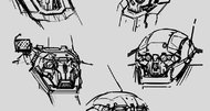 MechWarrior Online 'Atlas Mech' Concept Art