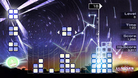 Lumines: Electronic Symphony Screenshot from Shacknews