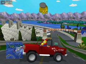 Simpsons Road Rage Screenshot from Shacknews