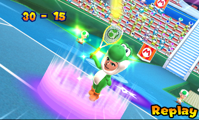 Mario Tennis Open Screenshots