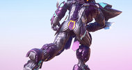 PlanetSide 2 MAX suit art and screenshots