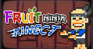 Fruit Ninja Kinect 8-Bit Cartridge DLC screenshots