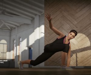 Nike+ Kinect Training Screenshots