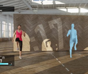 Nike+ Kinect Training Chat