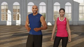 Nike+ Kinect Training Screenshot from Shacknews