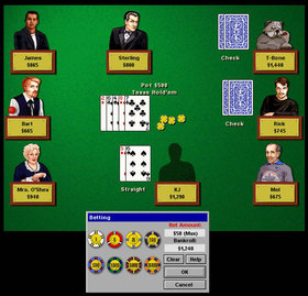 Hoyle Texas Hold'em Screenshot from Shacknews
