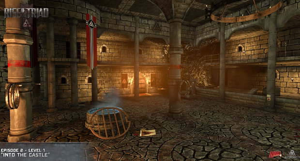 Rise of the Triad environment screenshots