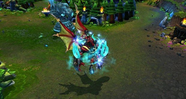 League of Legends Galio and Hecarim screenshots
