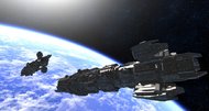 Infinity sandbox space sim to crowdfund combat spin-off