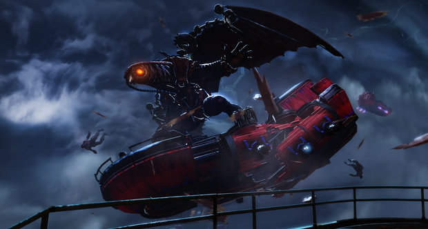 Bioshock Infinite Songbird launch screenshot