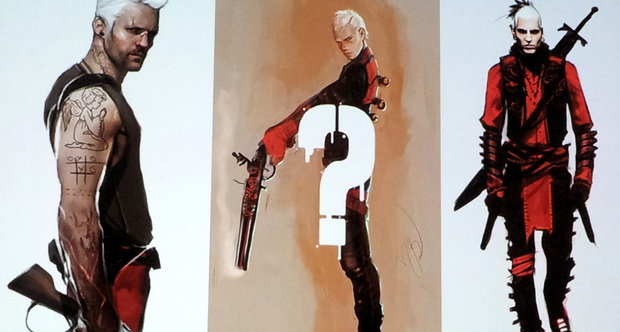Early DMC Dante concept art