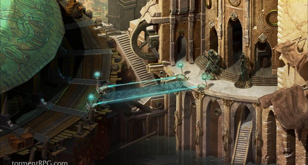 Torment: Tides of Numenera Sagus Cliffs area