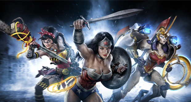 Infinite Crisis 'Wonder Woman' art