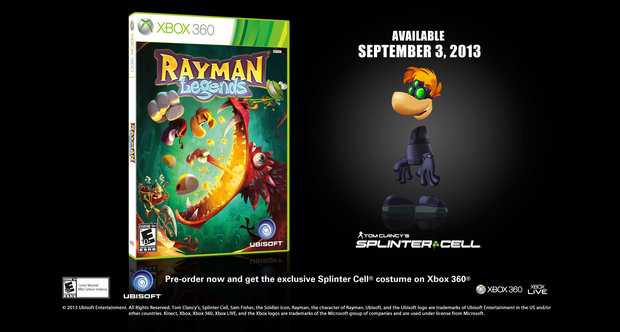 Rayman Legends pre-order bonuses