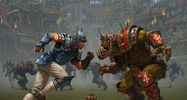 Blood Bowl 2 announcement artwork