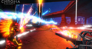 Chroma is a music-based first-person shooter from Harmonix