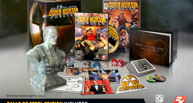 Duke Nukem Forever Balls Of Steel Collectors Edition. The Balls of Steel Edition