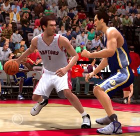 NBA Live 09 Screenshot from Shacknews