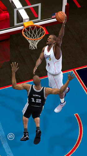 NBA Live 09 Screenshot from Shacknews