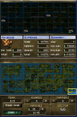 Jagged Alliance DS Screenshots