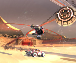 Supersonic Acrobatic Rocket-Powered Battle-Cars Videos