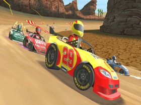 NASCAR Kart Racing Screenshot from Shacknews