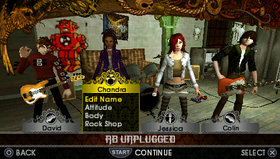 Rock Band Unplugged Screenshot from Shacknews