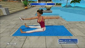 Daisy Fuentes Pilates Screenshot from Shacknews