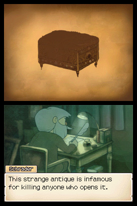 Professor Layton and the Diabolical Box Chat