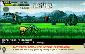 Half-Minute Hero Screenshot from Shacknews