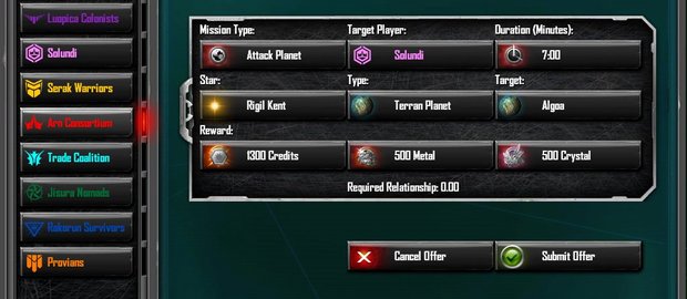Sins of a Solar Empire: Trinity News