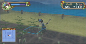 Harvest Moon: Hero of Leaf Valley Screenshot from Shacknews
