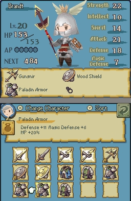 Final Fantasy: The 4 Heroes of Light Screenshots