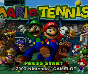 Mario Tennis Screenshots