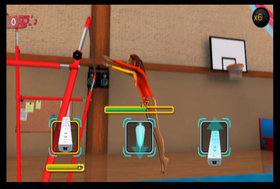 Shawn Johnson Gymnastics Screenshot from Shacknews