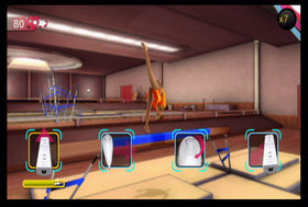Shawn Johnson Gymnastics Screenshot from Shacknews