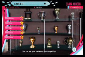 Shawn Johnson Gymnastics Screenshot from Shacknews