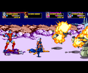 X-Men Arcade Screenshots