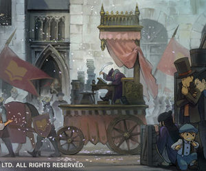 Professor Layton vs Ace Attorney Screenshots