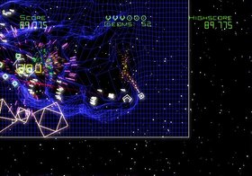 Geometry Wars: Galaxies Screenshot from Shacknews