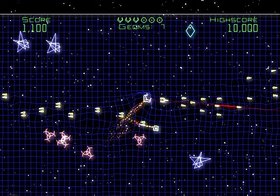 Geometry Wars: Galaxies Screenshot from Shacknews