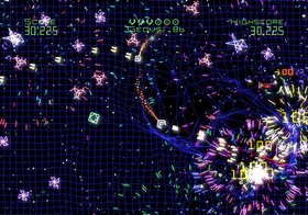 Geometry Wars: Galaxies Screenshot from Shacknews