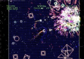 Geometry Wars: Galaxies Screenshot from Shacknews