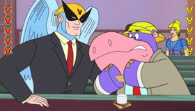 Harvey Birdman: Attorney at Law Screenshot from Shacknews