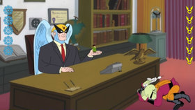 Harvey Birdman: Attorney at Law Screenshot from Shacknews